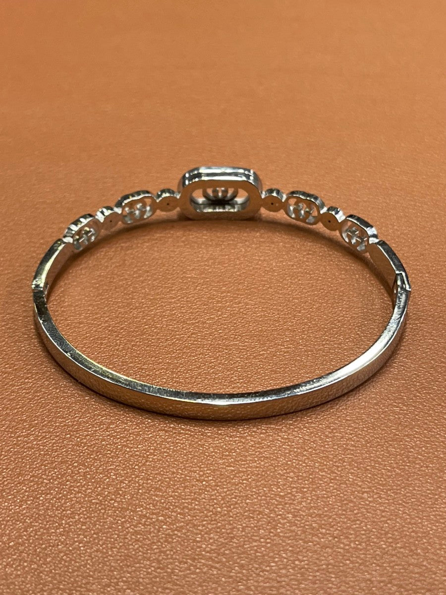 GUCCI DESIGNER SILVER LADIES BRACELET