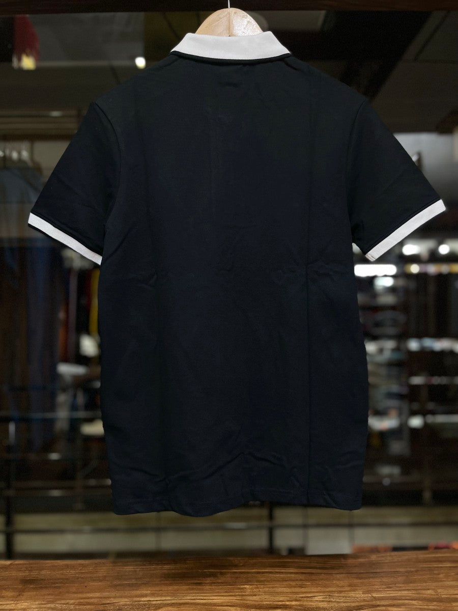 HKT LONDON BLACK POLO T-SHIRT