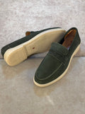 LRA PIANA LUX SUEDE PENNY LOAFERS