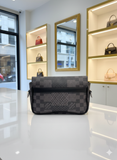 L-V DAMIER GRAPHITE MESSENGER  LADIES SLING BAG