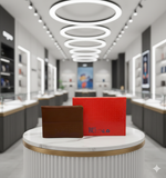 BUFFALO LEATHER  BI FOLD MENS  WALLET