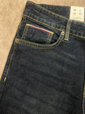 TMY DARK BLUE WASH DENIM RELAX FIT JEANS