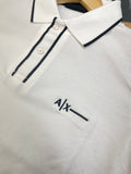 A-X LOGO POLO T-SHIRT