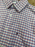 TMY RED & BLUE MULTI-CHECK SHIRT