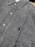 RLP PREMIUM BUTTON-DOWN LINEN SHIRT