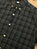 NAUTIC A DARK PLAID LONG-SLEEVE BUTTON-DOWN OG SHIRT