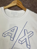 A-X SIGNATURE COTTON ROUND NECK T-SHIRT