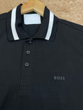 HG BSS TIPPED COLLAR POLO T-SHIRT