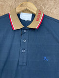BRBRY BRANDED COLLAR POLO T-SHIRT