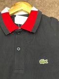 LCST COLOR-BLOCK COLLAR PIQUE POLO T-SHIRT
