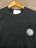 BLMN BACK PRINTED EMBOSSED LOGO CREWNECK ROUND NECK T-SHIRT