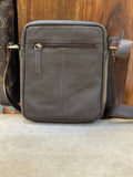 Fossil Heritage Leather Messenger Crossbody Bag