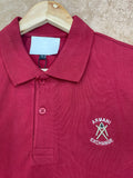 A-X EMBROIDERED GRAPHIC PIQUE POLO T-SHIRT