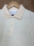 TMY SCRIPT EMBROIDERY PIQUE POLO T-SHIRT