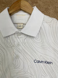C-K CONTRAST TIPPED PIQUÉ POLO T-SHIRT