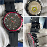 Tommy Hilfiger Men's Black IP Multifunction Watch