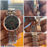 Emporio Armani Two-Tone Ladies WATCH