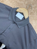 HG BSS CHARCOAL TIPPED LUXE POLO T-SHIRT