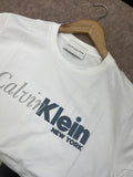 C-K NEW YORK HERITAGE ROUND NECK T-SHIRT