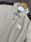 BLMN LOGO STRIPE POLO T-SHIRT