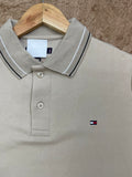 TMY TIPPED COLLAR POLO T-SHIRT