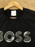 HG BSS TEXTURED GRAPHIC ROUND NECK T-SHIRT