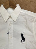 RLP BIG PONY OXFORD PLAIN SHIRT
