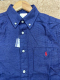 RLP LAUREN NAVY OXFORD SHIRT
