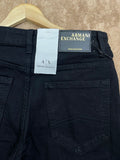 A-X J16 STRAIGHT FIT BLACK JEANS