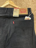 LEV I S AUTHENTIC WASHED BLACK STRAIGHT FIT JEANS