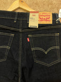 LEV I S RAW INDIGO STRAIGHT FIT JEANS