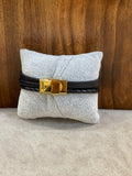 M.B LEATHER BRACELET