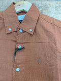 ALSNTS LINEN PLAIN SHIRT