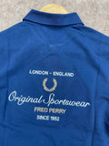 FRD PRRY BACK EMBROIDERED LAUREL WREATH COTTON PIQUÉ POLO T-SHIRT