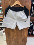 NKE ATHLETIC TWO-TONE LIGHTWEIGHT TRAINING SHORTS