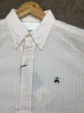 BROKS BRTHERS REGENT FIT PINK STRIPE SHIRTS