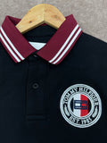 TMY HERITAGE CREST TIPPED POLO T-SHIRT