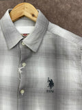 USP A REGULAR FIT OMBRÉ SHADOW CHECK CASUAL OG SHIRT