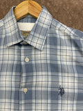 USP A REGULAR FIT PLAID CHECK CASUAL OG SHIRT