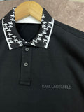 KRL MONOGRAM COLLAR POLO T-SHIRT