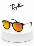 Ray-Ban Solar Gold Mirror Round SHADES