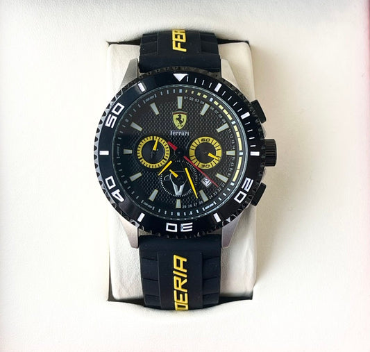 FERARI SILICON STRAP WATCH