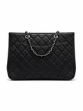 CHNEL LARGE QUILTED CAVIAR TOTE LADIES BAG