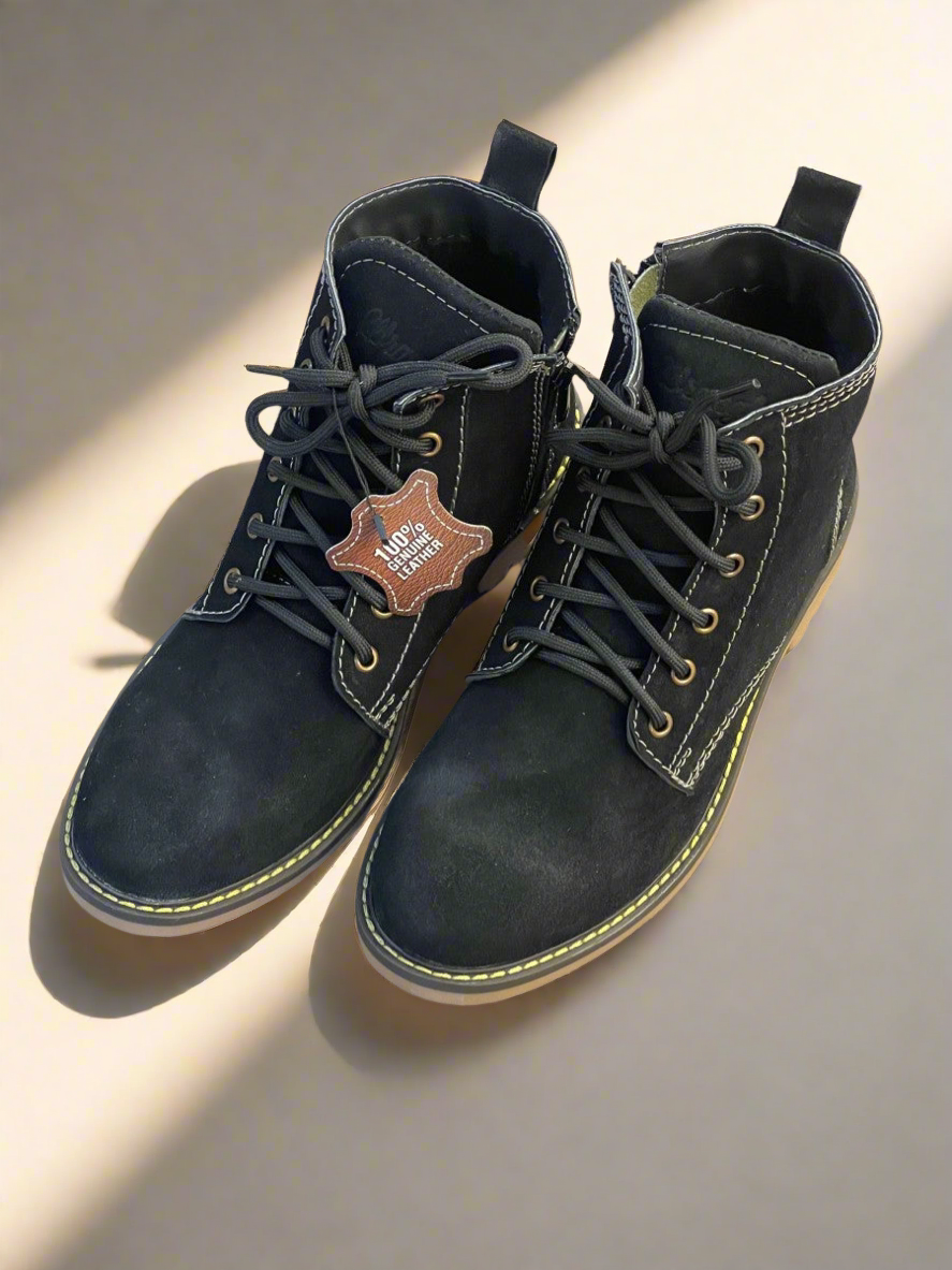WRNGR LEATHER BOOTS