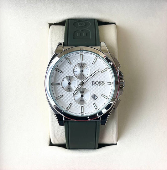 HUG BOS SILICON STRAP WATCH