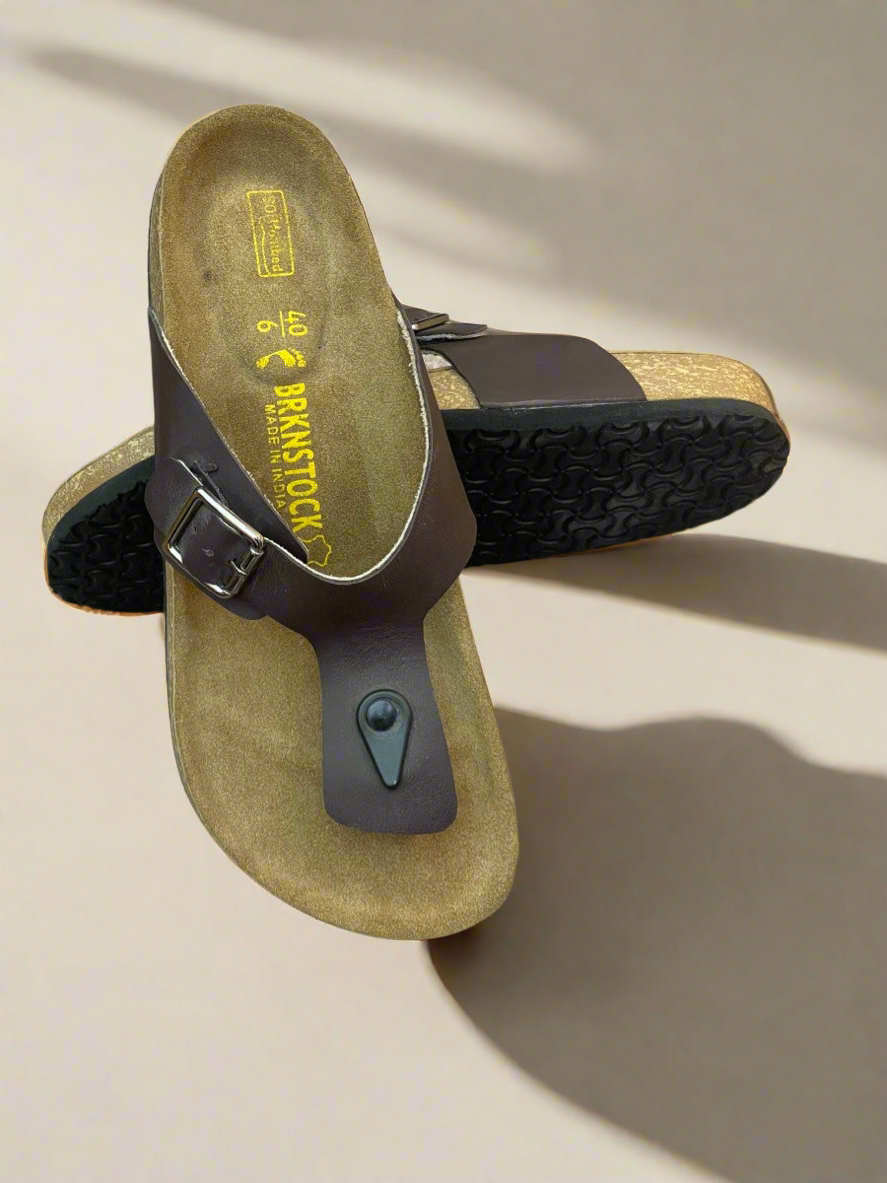 BRKN GIZEH LEATHER SLIPPER