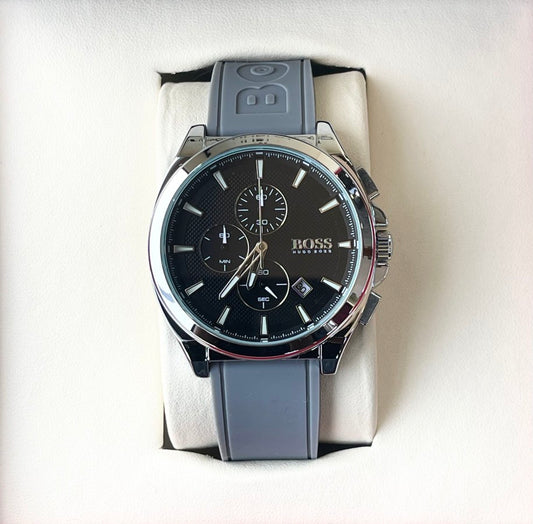 HUG BOS SILICON STRAP WATCH