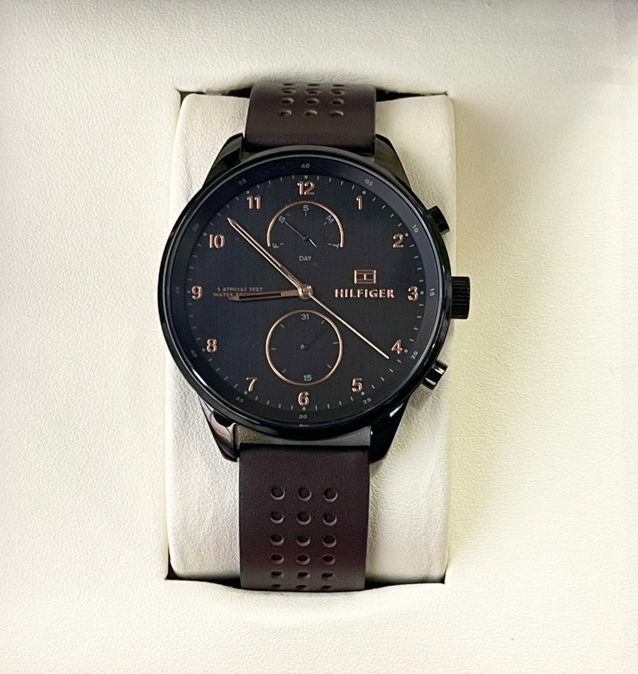 TOMY HLGR LEATHER OG WATCH