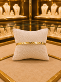 Luxury Textured Gold Bracelet