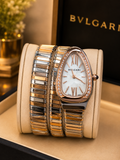 Bvlgari Serpenti Tubogas Two-Tone Diamond ladies Watch